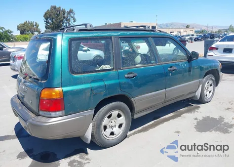 2000 Subaru Forester S from USA, damaged, VIN JF1SF6559YH717739